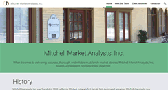 Desktop Screenshot of mitchellmarketanalysts.com